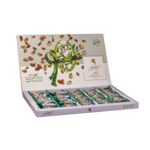 گز رژیمی 28 درصد مخلوط حاوی استویوزید 250 گرمی